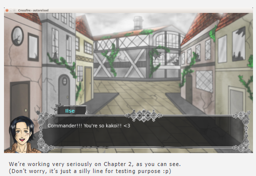 A screenshot from unreleased Chapter 2